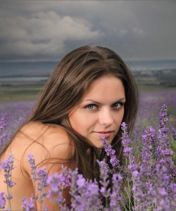 Tessa in Lavender Storm