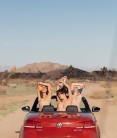 Megan Samperi, Lorena Medina, Emily Shriner in Road to Palm Springs